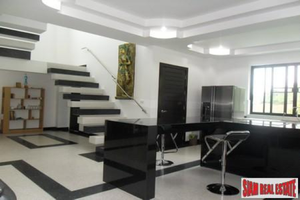 Cool, Modern Six Bedroom Home with Pool and Sea Views in Rawai-8