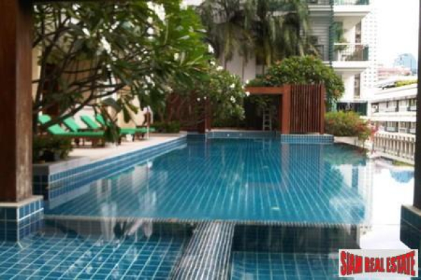 Condo for sale, 2 bedrooms, 2 bathrooms, fully furnished on 5th floor at Wind, Sukhumvit 23, Near Asoke-14