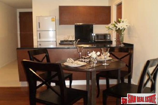 Condo for sale, 2 bedrooms, 2 bathrooms, fully furnished on 5th floor at Wind, Sukhumvit 23, Near Asoke-5