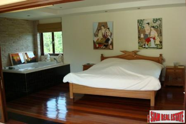Grand Five Bedroom Family Home with Pool in Cherng Talay-12