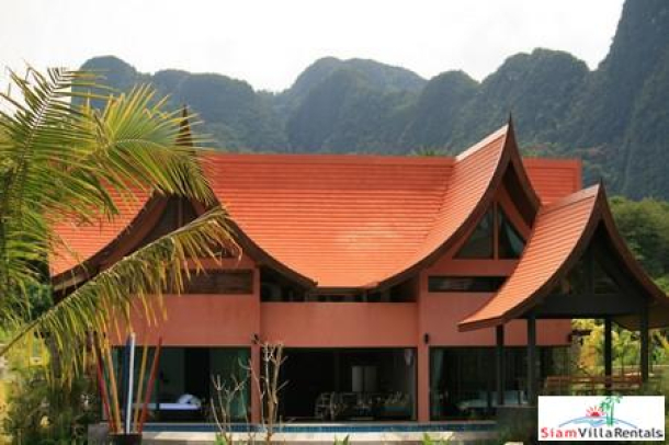 Paradise Pool Villa with Three Bedrooms and Sea Views in North Krabi-13