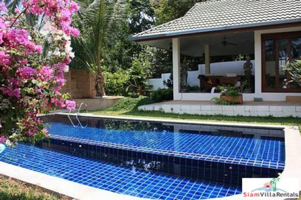 Tropical Four and Five Bedroom Pool Villas in Bophut, Koh Samui-1