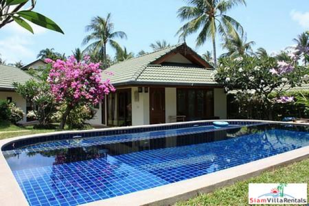 Tropical Four and Five Bedroom Pool Villas in Bophut, Koh Samui-2
