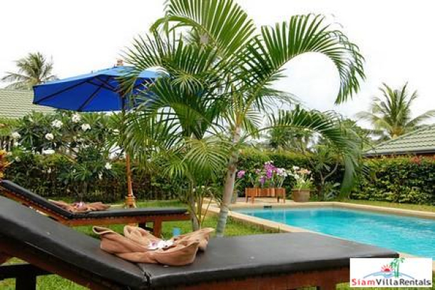 Holiday Pool Villas with Four Bedrooms in Bophut, Koh Samui-3