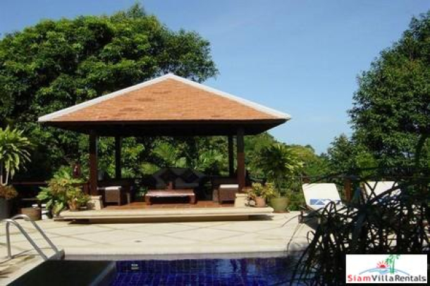 Elegant Thai Holiday Villa with Three Bedrooms, Private Pool and Sea Views in Bang Po, Samui-4