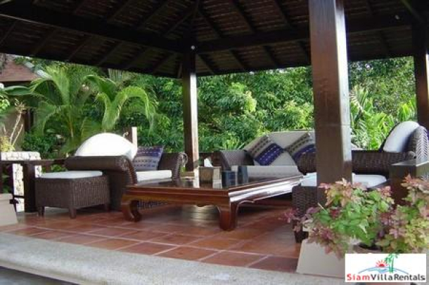 Elegant Thai Holiday Villa with Three Bedrooms, Private Pool and Sea Views in Bang Po, Samui-5