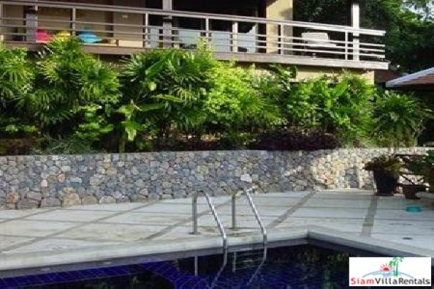 Elegant Thai Holiday Villa with Three Bedrooms, Private Pool and Sea Views in Bang Po, Samui-6