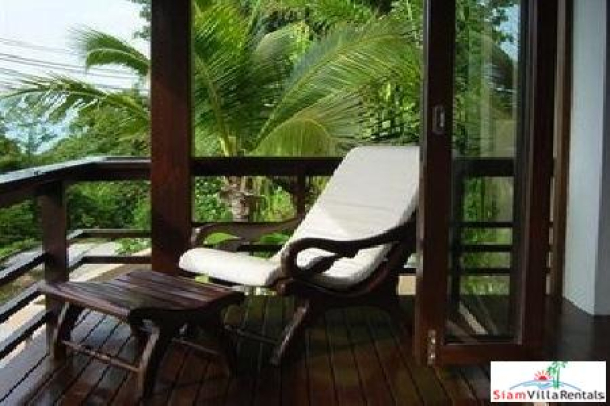 Elegant Thai Holiday Villa with Three Bedrooms, Private Pool and Sea Views in Bang Po, Samui-7