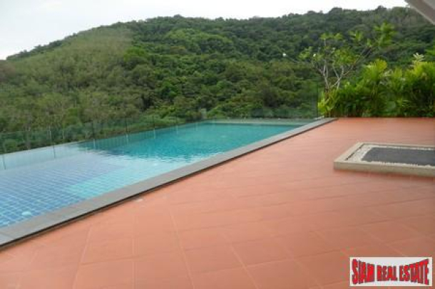Spectacular Three Bedroom Hillside Villa with Sea View in Kata-17