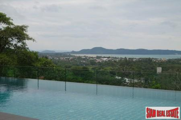 Spectacular Three Bedroom Hillside Villa with Sea View in Kata-2
