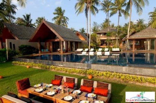 Spectacular Six Villa Beachfront Property in Lipa Noi, Samui-1
