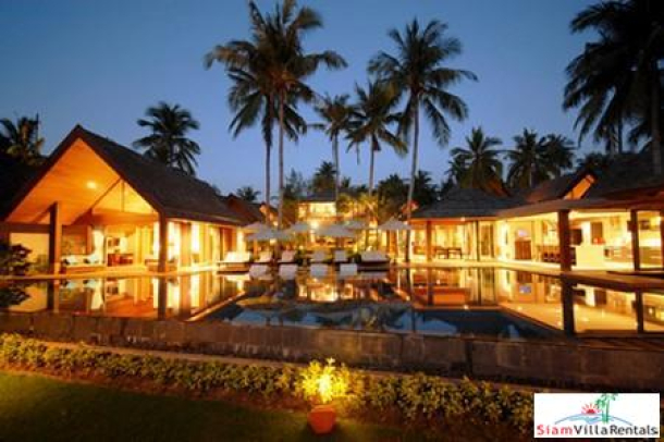 Spectacular Six Villa Beachfront Property in Lipa Noi, Samui-2