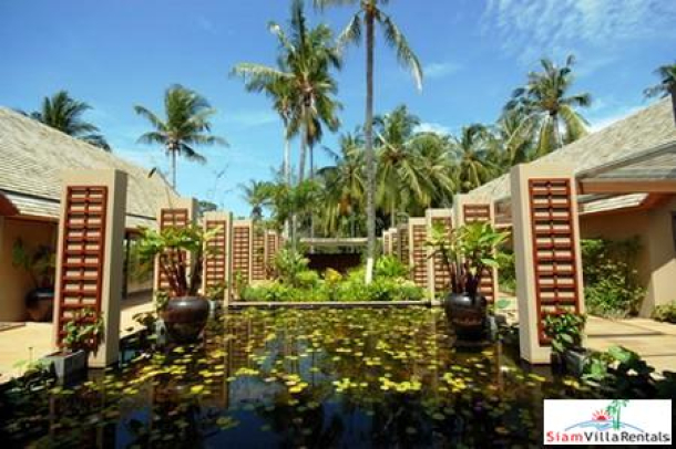 Spectacular Six Villa Beachfront Property in Lipa Noi, Samui-8