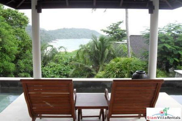 Katamanda | Spacious Thai Style Four Bedroom Holiday Pool Villa with Sea Views in Kata-4