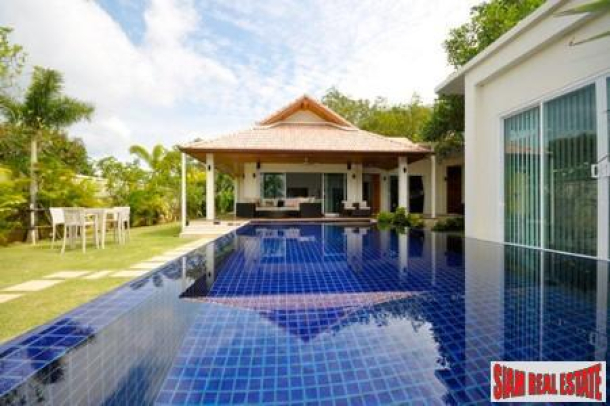 New Modern Three Bedroom Pool Villa in Thalang-1