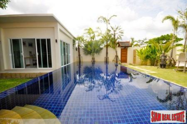 New Modern Three Bedroom Pool Villa in Thalang-2