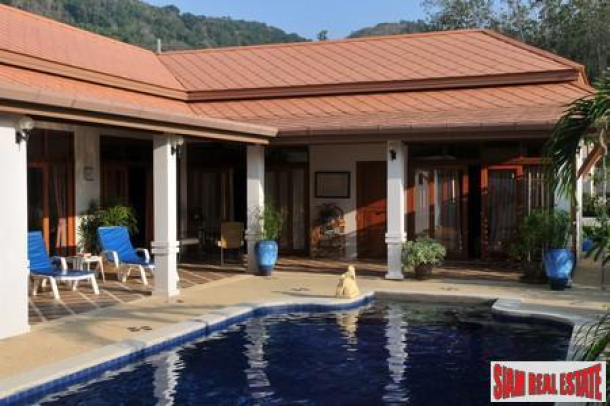 Three Houses on One Rai of Land in Nai Harn - Two with Three Beds and Pools and a One Bed-1