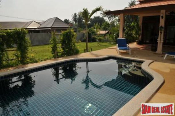 Three Houses on One Rai of Land in Nai Harn - Two with Three Beds and Pools and a One Bed-17