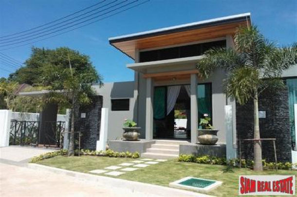 Modern Zen Development of Two and Three Bedroom Pool Villas in Nai Harn-2