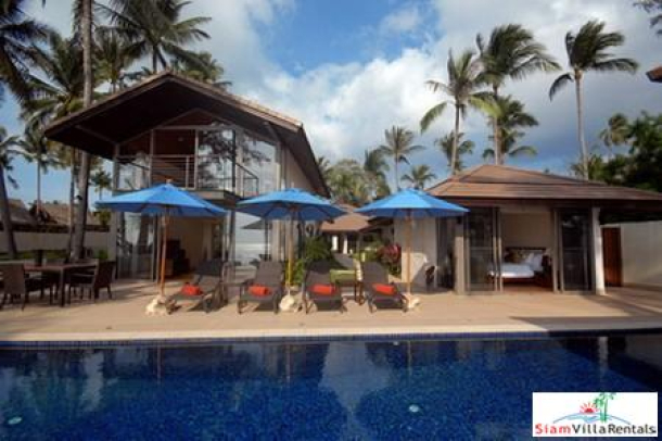 Stunning Beachfront Pool Villa Available with Two or Four Bedrooms in Lipa Noi, Samui-3