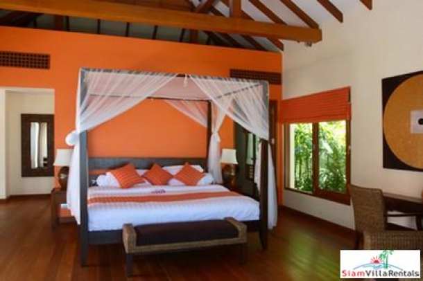 Beachfront Thai Style Pool Villa Available with Three or Five Bedrooms in Lipa Noi, Samui-10