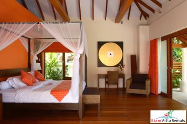 Beachfront Thai Style Pool Villa Available with Three or Five Bedrooms in Lipa Noi, Samui-11