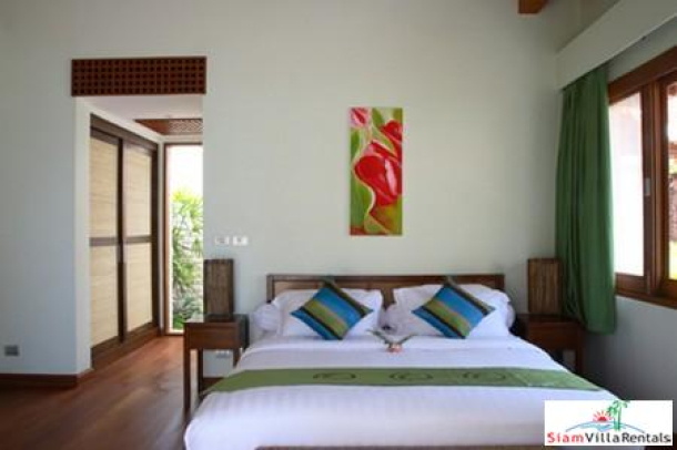 Beachfront Thai Style Pool Villa Available with Three or Five Bedrooms in Lipa Noi, Samui-14