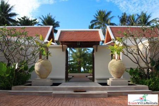 Beachfront Thai Style Pool Villa Available with Three or Five Bedrooms in Lipa Noi, Samui-16