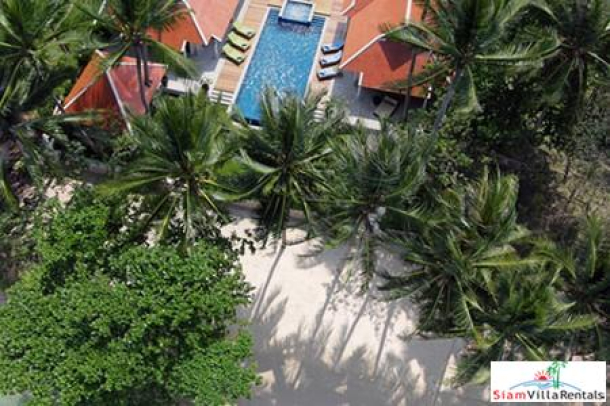 Beachfront Thai Style Pool Villa Available with Three or Five Bedrooms in Lipa Noi, Samui-3