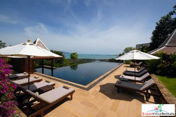 Luxury Seaview Pool Villa Available with Three or Five Bedrooms in Bophut, Samui-4