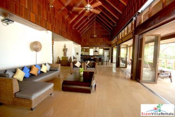 Luxury Seaview Pool Villa Available with Three or Five Bedrooms in Bophut, Samui-5