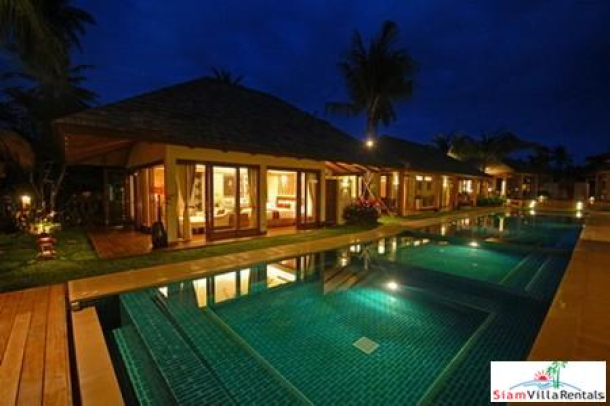 Relaxed Beachfront Pool Villa Available with Three or Six Bedrooms in Plai Laem, Samui-10