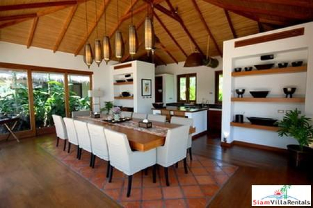 Relaxed Beachfront Pool Villa Available with Three or Six Bedrooms in Plai Laem, Samui-12