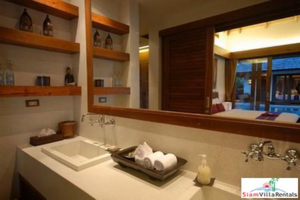 Relaxed Beachfront Pool Villa Available with Three or Six Bedrooms in Plai Laem, Samui-15