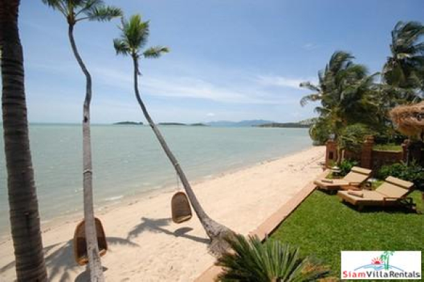 Relaxed Beachfront Pool Villa Available with Three or Six Bedrooms in Plai Laem, Samui-2