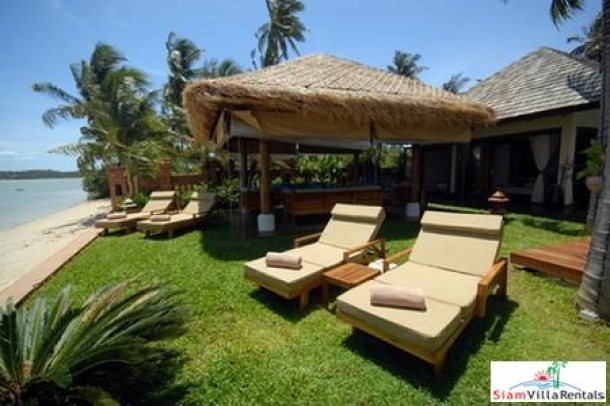 Relaxed Beachfront Pool Villa Available with Three or Six Bedrooms in Plai Laem, Samui-3