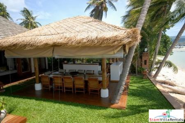 Relaxed Beachfront Pool Villa Available with Three or Six Bedrooms in Plai Laem, Samui-5