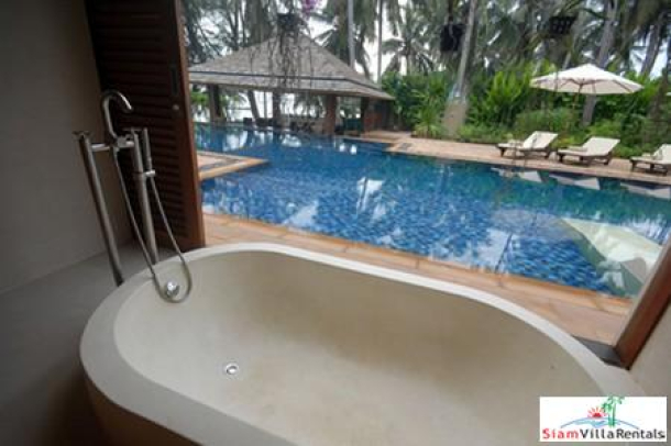 Luxury Beachfront Pool Villa Available with Four or Six Bedrooms in Lipa Noi, Samui-15