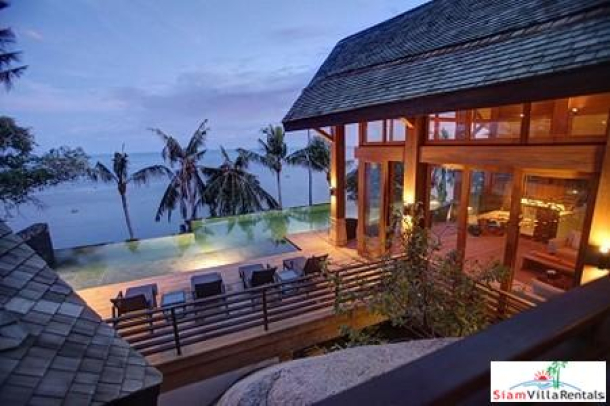 Stunning Beachfront Pool Villa Available with Three, Four or Five Bedrooms in Lamai, Samui-15