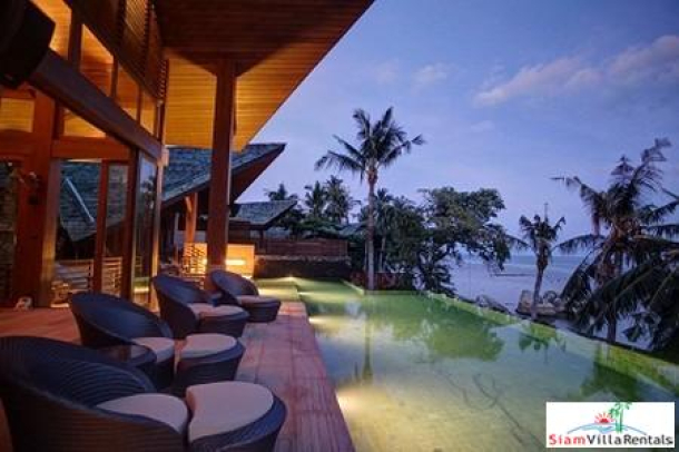 Stunning Beachfront Pool Villa Available with Three, Four or Five Bedrooms in Lamai, Samui-16