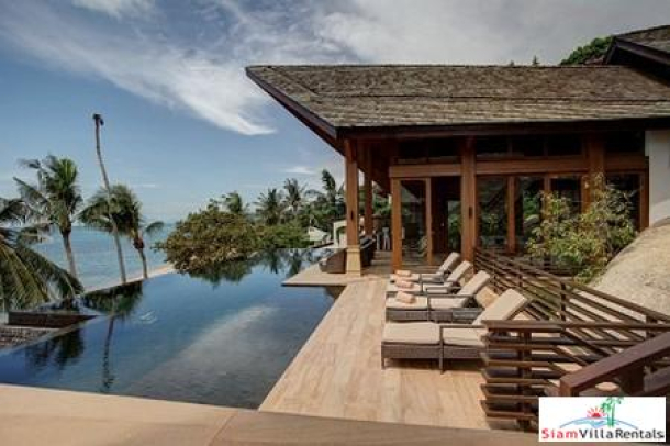 Stunning Beachfront Pool Villa Available with Three, Four or Five Bedrooms in Lamai, Samui-2