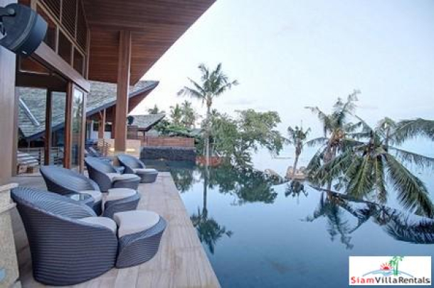 Stunning Beachfront Pool Villa Available with Three, Four or Five Bedrooms in Lamai, Samui-3