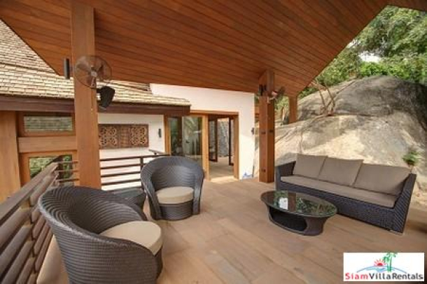 Stunning Beachfront Pool Villa Available with Three, Four or Five Bedrooms in Lamai, Samui-4