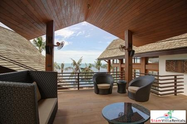Stunning Beachfront Pool Villa Available with Three, Four or Five Bedrooms in Lamai, Samui-5