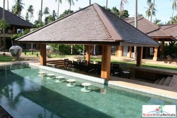 Sophisticated Beachfront Pool Villa with Four or Six Bedrooms in Laem Sor, Samui-7
