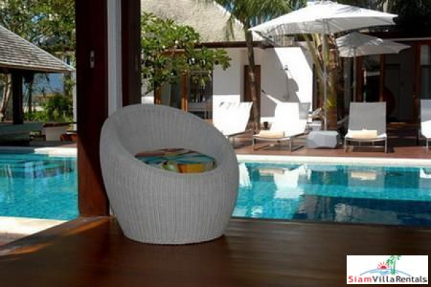 Luxurious Beachfront Pool Villa with Four to Six Bedrooms in Lipa Noi, Samui-11