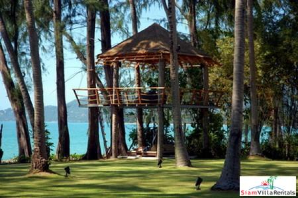 Luxurious Beachfront Pool Villa with Four to Six Bedrooms in Lipa Noi, Samui-6