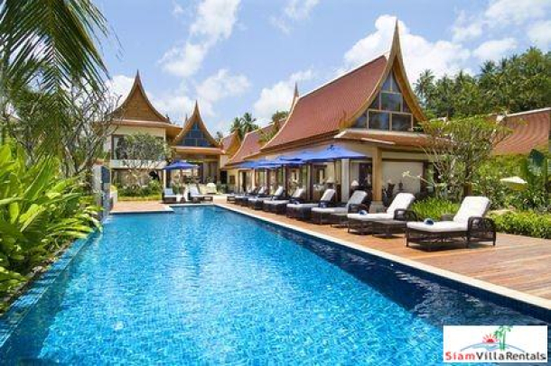 Luxury Thai Beachfront Pool Villa with Two or Five Bedrooms in Lipa Noi, Samui-1