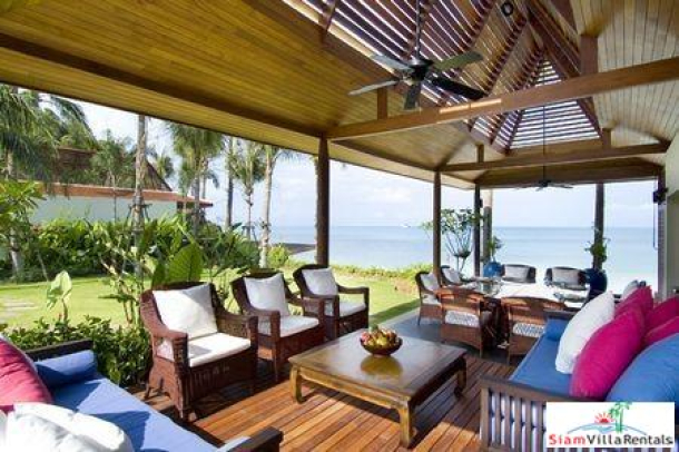Luxury Thai Beachfront Pool Villa with Two or Five Bedrooms in Lipa Noi, Samui-7