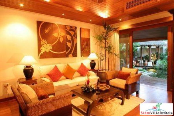 Tropical Thai Beachfront Villa with Four Bedrooms and Private Pool at Natien Beach, Samui-15